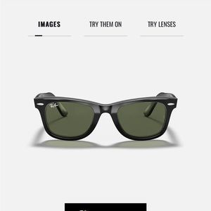 Ray-ban Original Wayfarer Classic 2140 Polarized Green Classic Sunglasses 54-18